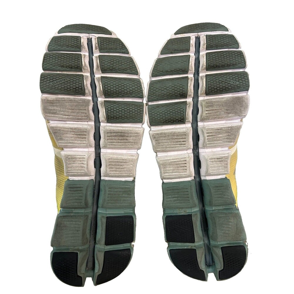 Men's On Cloudflow Citrus/Sea Running Shoes Size 12 - Picture 6 of 8